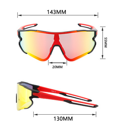 Gafas de Ciclismo con Lentes Intercambiables y Protección UV - Image 10