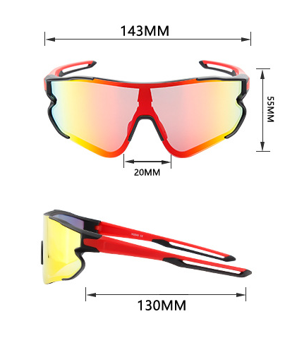Gafas de Ciclismo con Lentes Intercambiables y Protección UV - Image 10