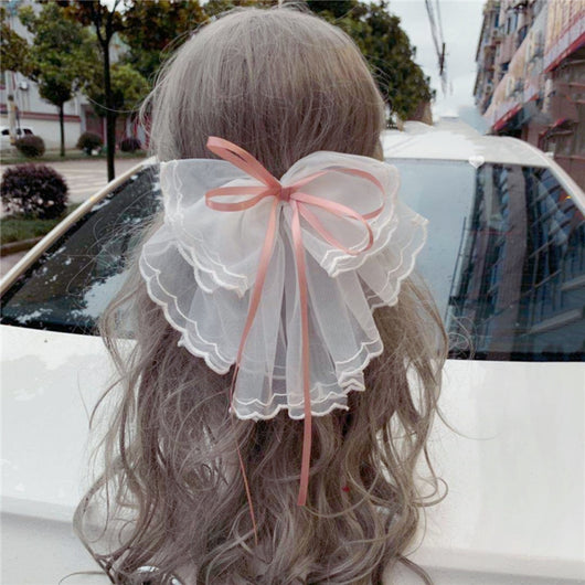 Pasador Lolita Japonés con Lazo - Clip para Cola de Caballo Elegante - Image 32