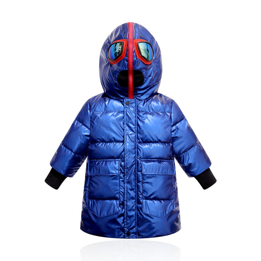Chaqueta Acolchada Ultraman para Niños Grandes con Doble Cierre - Image 9
