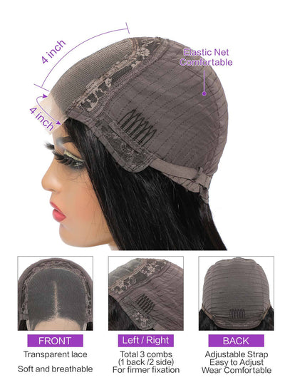 Peluca Frontal de Encaje con Cabello Natural - Image 12
