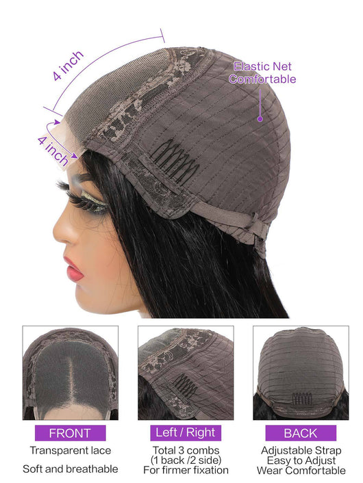 Peluca Frontal de Encaje con Cabello Natural - Image 12