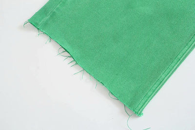 Jeans Rectos Cintura Alta Versátiles Efecto Mopping - Image 23