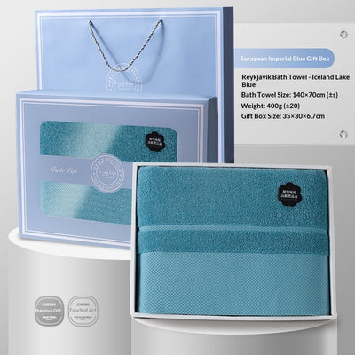 Juego de Toallas de Baño Premium con Logo Personalizado para Regalos Corporativos - Image 10