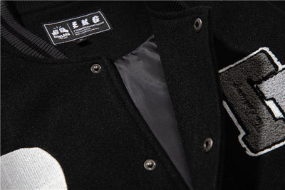 Chaqueta de Béisbol Calavera y Espadas para Hombre - Image 8