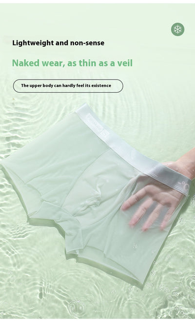 Bóxers Hombre Seda de Hielo Ultra Delgados Transpirables - Image 22