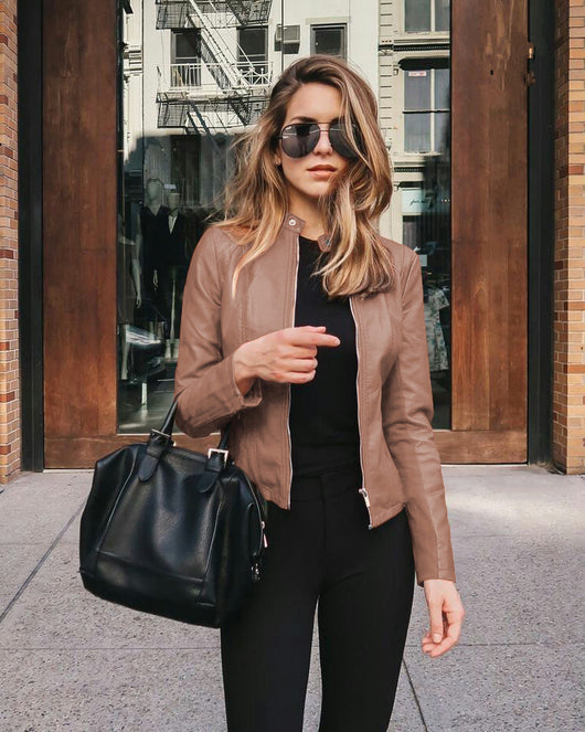 Blazer de Cuero PU para Mujer - Colección Otoño Invierno - Image 11