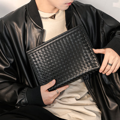 Bolsa Tejida a Mano para Hombre - Image 6