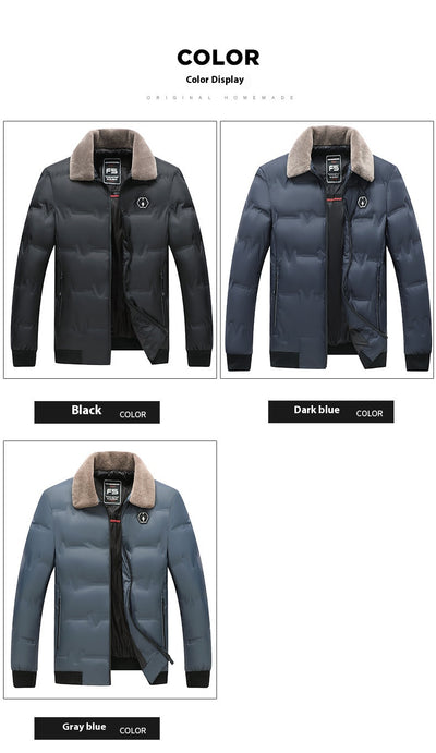 Abrigo de Plumas de Invierno para Hombre - Image 7