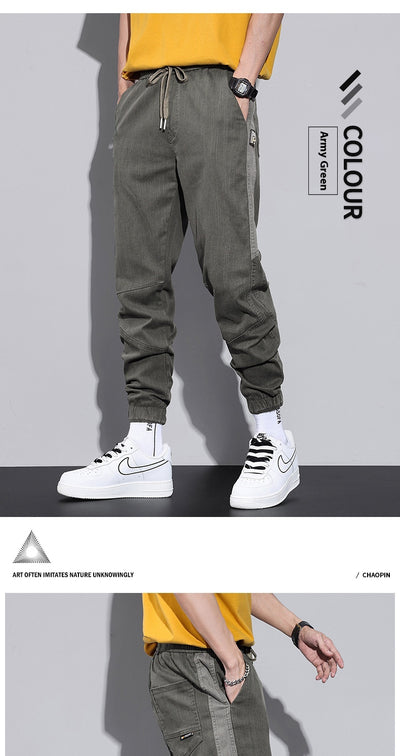 Jeans Hombre Primavera Corte Relajado Ajuste Cónico Stretch - Image 15