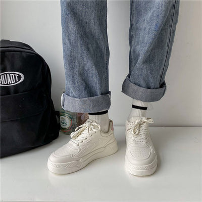 Tenis Retro Vintage de Alto Impacto - Estilo Trendy Inspo