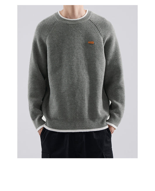 Suéter Tejido Holgado Raglan para Otoño-Invierno - Image 12