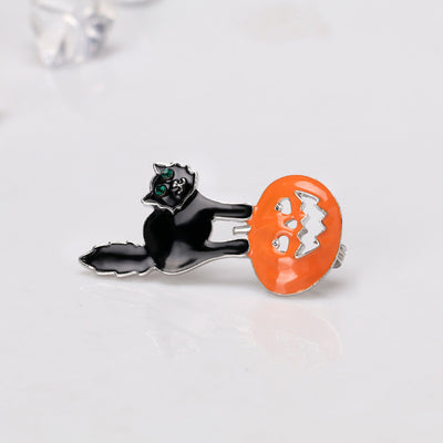 Broche Gato Creativo con Personalidad Europea y Americana - Image 3