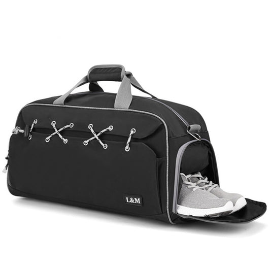 Bolsa Deportiva Multifuncional con Compartimento para Zapatos y Separación Seco-Húmedo - Image 10
