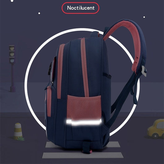 Mochila Escolar Ergonómica con Protección Dorsal, Impermeable y Gran Capacidad - Image 4