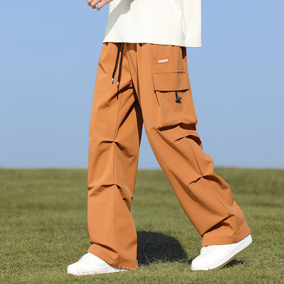 Pantalones Rectos Anchos Pu Shuai - Comodidad y Estilo Moderno - Image 4