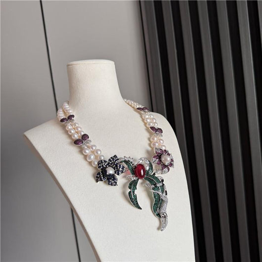 Collar de Perlas de Agua Dulce Diseño Exclusivo Alta Gama - Image 18