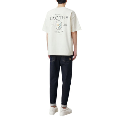 Playera Holgada para Hombre con Estampado Cartoon 230g - Image 5