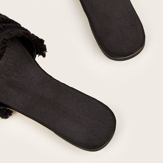 Sandalias Planas Extragrandes para Mujer con Borlas - Comodidad de Verano - Image 25