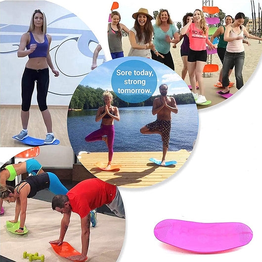 Tabla de Equilibrio Simply Fit Board - Entrenamiento de Abdominales, Piernas y Core con Movimiento Giratorio - Image 3