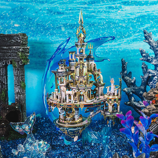 Puzzle 3D Metálico Atlantis - Modelo de Ensamblaje Tridimensional - Image 11