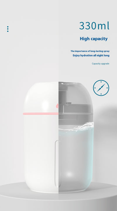 Humidificador USB Compacto 330ml para Escritorio y Dormitorio - Image 12
