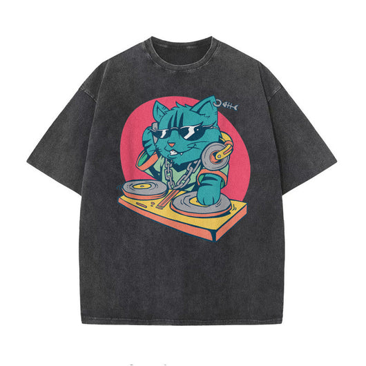 Camiseta Manga Corta para Hombre Primavera Otoño - Image 11