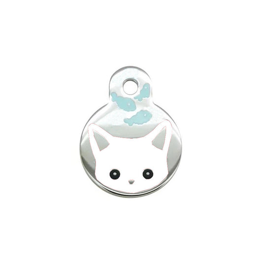 Collar Decorativo para Mascota con Diseño Gato y Pez - Colgante Adorable - Image 3