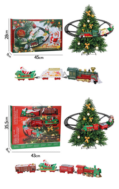 Tren Navideño Eléctrico con Riel Colgante - Image 12
