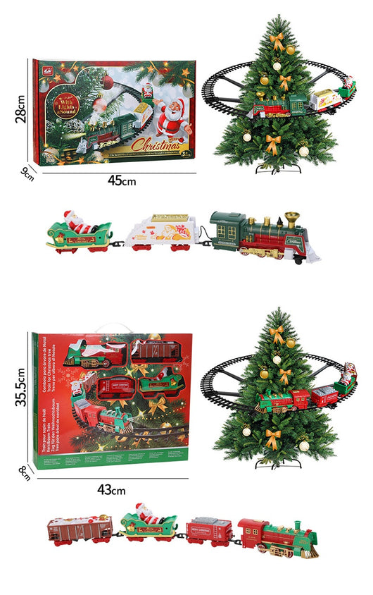 Tren Navideño Eléctrico con Riel Colgante - Image 12