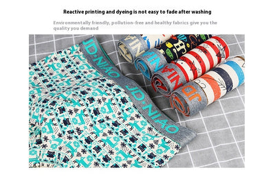 Bóxers de Algodón Estampado Transpirables para Hombre - Image 21