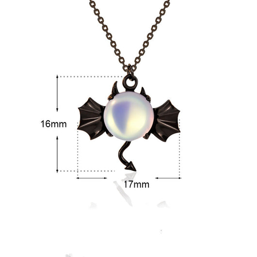 Collar Demonio en Plata Esterlina - Joyería Gótica Halloween - Image 8