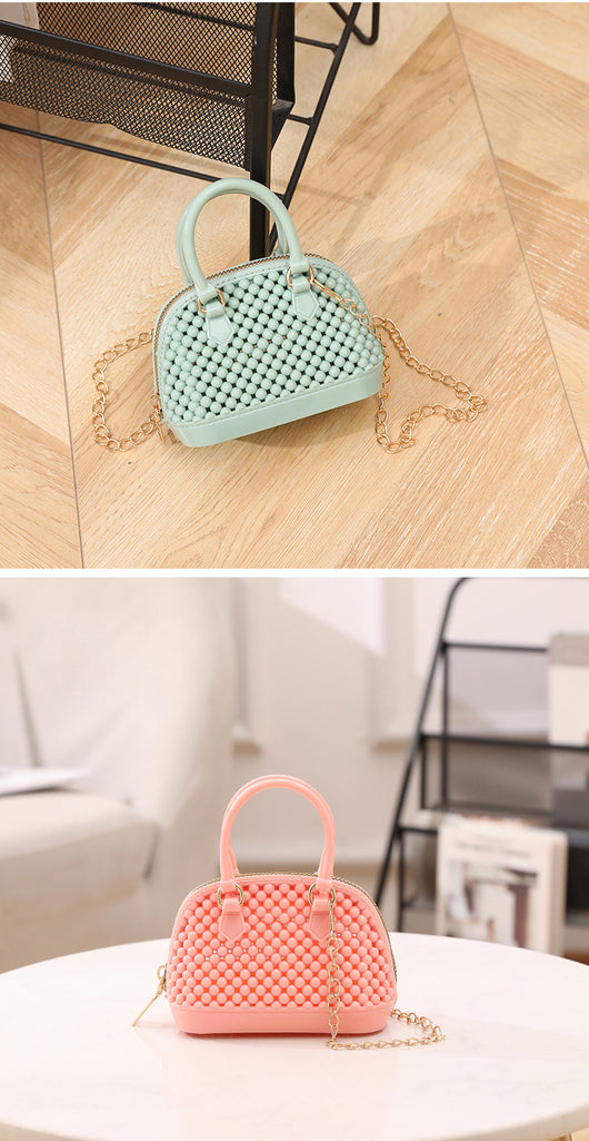 Bolso Transparente Estilo Coreano con Detalles Calados - Image 28