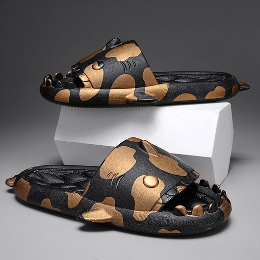 Pantuflas de Pareja Tiburón Adorable Talla Grande - Image 49