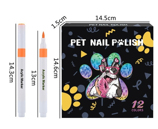 Pincel de Uñas Acrílico Opaco - Diseño Graffiti Profesional a Base de Agua - Image 8