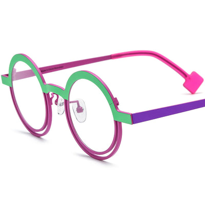 Gafas Redondas Vintage para Hombre y Mujer - Image 5