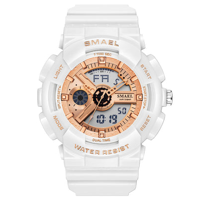 Reloj Deportivo Inteligente Dual Pantalla Resistente al Agua para Parejas - Image 11
