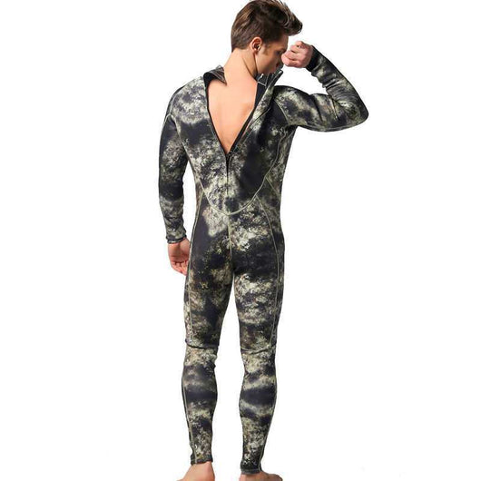Traje de Baño Térmico Camuflado de Una Pieza - Resistente y Abrigador - Image 7