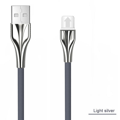 Cable de Datos Trenzado de Aleación de Aluminio para Móvil - Image 2