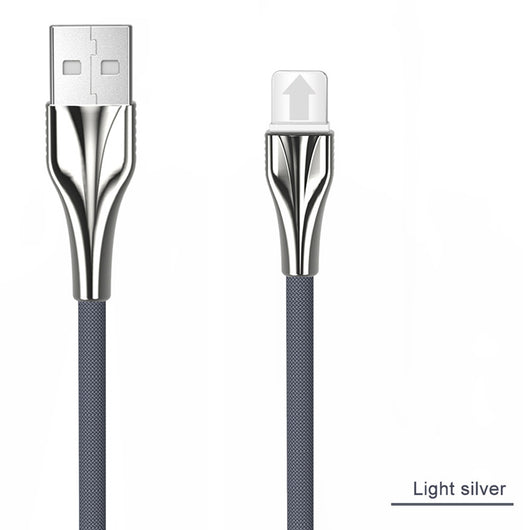 Cable de Datos Trenzado de Aleación de Aluminio para Móvil - Image 2