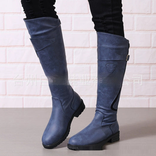 Botas Medianas para Mujer - Estilo Rider Versátil - Image 7