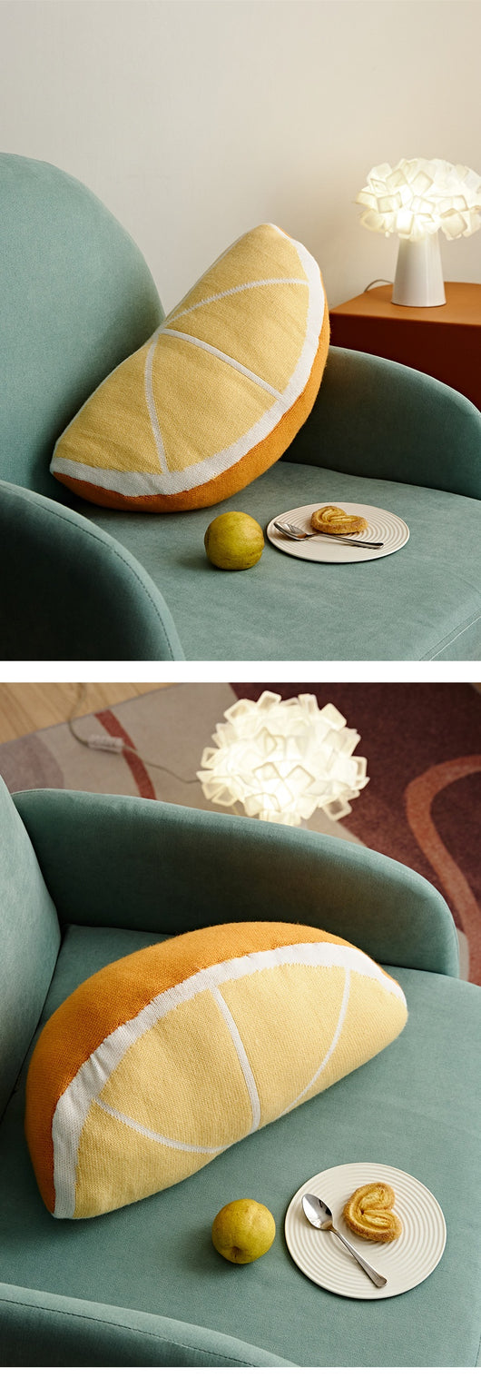 Cojín Decorativo Almohada Tejida Sandía y Aguacate para Sofá - Image 8
