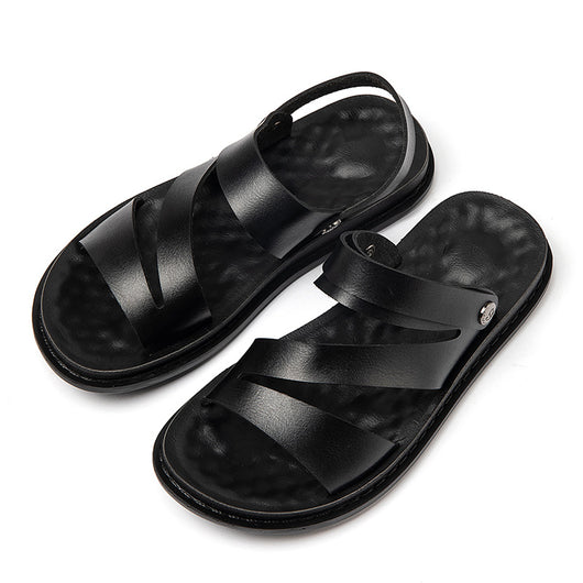 Sandalias de Cuero para Hombre - Versátiles para Conducir y Playa - Image 6