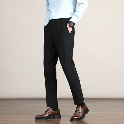 Pantalón de Vestir Hombre Coreano Corte Drop-crotch Tendencia - Image 2
