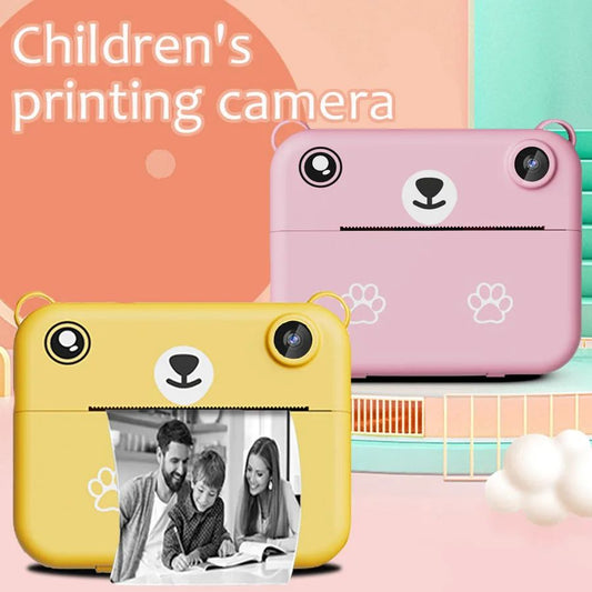Cámara Digital Infantil con Impresión Instantánea