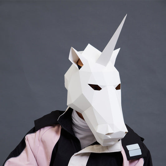 Tocado Creativo de Película de Papel - Accesorio DIY para Estudiantes - Image 2
