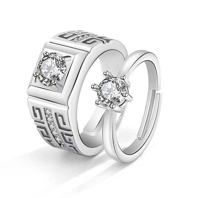 Anillos de Compromiso Moissanita para Parejas - Image 22