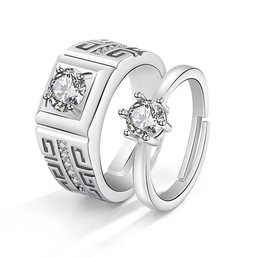 Anillos de Compromiso Moissanita para Parejas - Image 22
