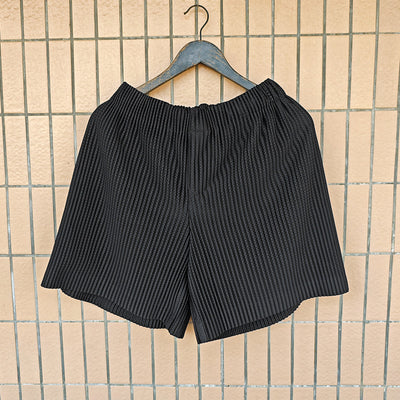 Shorts Plisados con Efecto Drapeado y Cintura Elástica - Image 9