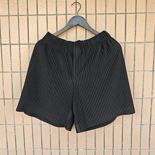 Shorts Plisados con Efecto Drapeado y Cintura Elástica - Image 9
